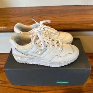 New Balance 550 Basketball Sneakers (White/Linen) Womens Size 6